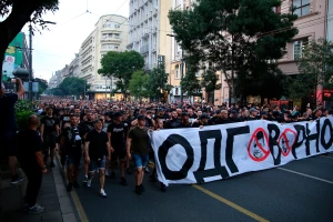 Protest navijača Partizana u Beogradu, propuštaju Nordsjeland i traže nove ostavke!