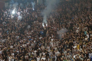 "Grobari" svim srcem uz Partizan