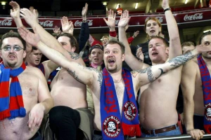 Navijači CSKA pravili haos po Budimpešti!
