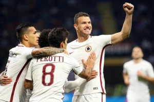 Roma "protutnjala" Milanom, Džeko ne prašta