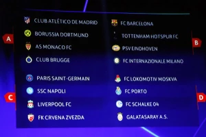 Duplo zadovoljstvo za navijače Zvezde, Liga šampiona u dva termina!