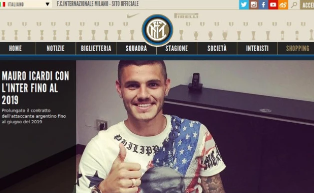 Screenshoot: inter.it