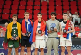 Zlatni Kusturica MVP Evrobasketa za kadete, Bjelica u idealnoj petorci