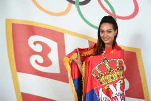 Ivana nosi srpsku zastavu u Riju!