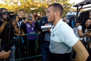 Dirljiv oproštaj od Partizana, napadač navijačima poručio samo jedno!
