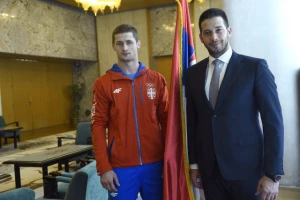 Aleksandar Kukolj na prijemu kod ministra Udovičića