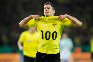 Pogledajte 100. gol Levandovskog za Dortmund!