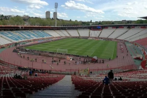 Radna akcija na stadionu "Rajko Mitić"