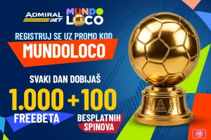 Samo u AdmiralBetu - Čak 40 dana bonusa tokom Mundijala