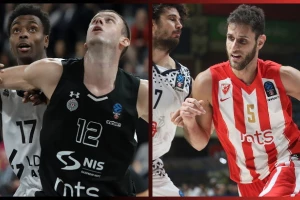 Top 16 - Partizan kreće iz Litvanije, Zvezda prvo sa Limožom