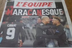 Ocene "L'ekipa" - Brazilci najbolje prošli, kod Zvezde jedna šestica!