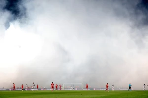 Dijabate koban po Keln, a navijači po Partizan - sudija prekinuo, pa nastavio meč u Humskoj!