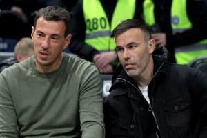 Fudbaleri Partizana u "Areni"