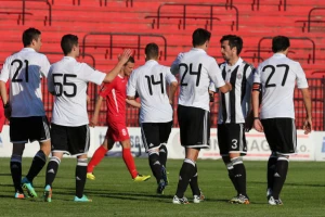 Partizan dao četiri gola, slavio 2:0 protiv Lovćena