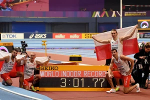 Poljaci rekordom do titule prvaka sveta u štafeti 4x400 metara
