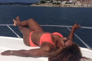 Serena se razgolitila u Hrvatskoj (FOTO)