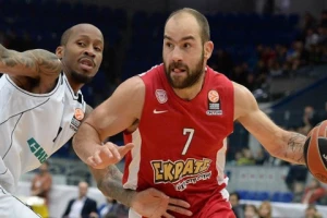 EL - Olimpijakos trenirao za 1/4 finale