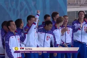Ovako su vaterpolisti slavili novo zlato!