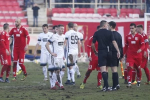 Partizan u novom problemu - Prijava zbog napada na sudiju?