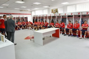 Atmosfera iz svlačionice - Evo šta je Miloje radio nakon istorijskog trijumfa!