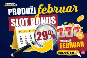 Pokupi 29% bonusa do kraja februara!