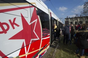 Zvezdin tramvaj na beogradskim ulicama