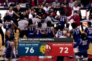 Opšta makljaža u Americi, sevale pesnice posle NCAA utakmice
