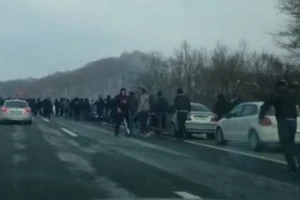 Uvertira pred derbi - Tuča na autoputu, u Splitu zapaljen auto!