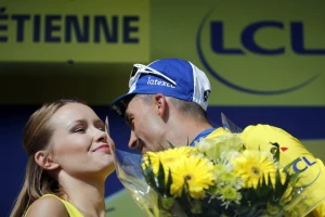 Alafilip pobednik 13. etape Tur d' Fransa na hronometar, prvi u generalnom plasmanu
