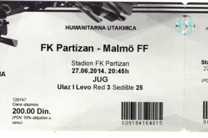 Počinje prodaja ulaznica za meč Partizan - Malme