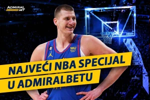 Najveći NBA specijal u AdmiralBetu! Fantastična kvota na Bogdana!