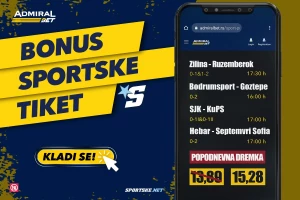 AdmiralBet i Sportske bonus tiket - Popodnevna dremka