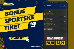 AdmiralBet i Sportske bonus tiket - Liga šampiona na meniju!