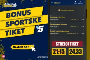AdmiralBet i Sportske bonus tiket - Jurimo strelce širom Evrope!