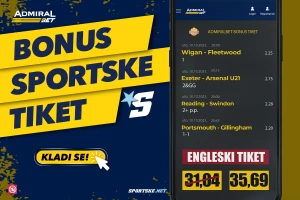 AdmiralBet bonus tiket - Englezi su uvek u modi!