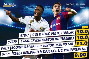 AdmiralBet specijal - Pozivnica za El Klasiko nije potrebna, Džud ili Žoao?