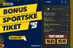 AdmiralBet i Sportske bonus tiket - Golovi u Nišu i Novom Sadu, čvrsto na Tenerifama