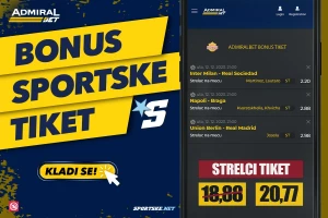 AdmiralBet bonus tiket - Igramo na strelce!