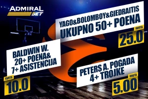 AdmiralBet i Sportske specijal - Evroliga na tapetu!