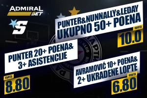 AdmiralBet specijali - Da li vas privlači kvota 6.80 na Aleksu?