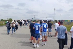 UŽIVO - Najezda Srba i Slovenaca na Alijanc arenu, navijači stižu tri sata pre utakmice