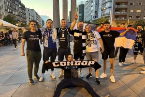 UŽIVO - Grobari okupirali Madrid, ore se pesme Grobara