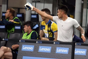 Potukli se - Svađu od juče, Lautaro i Konte doneli na trening