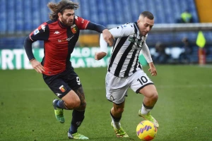 Đenovi ne pomaže ni "šok terapija", Udineze otkinuo bod