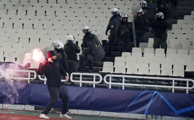 Očekivano - UEFA pokrenula postupak zbog divljanja u Atini