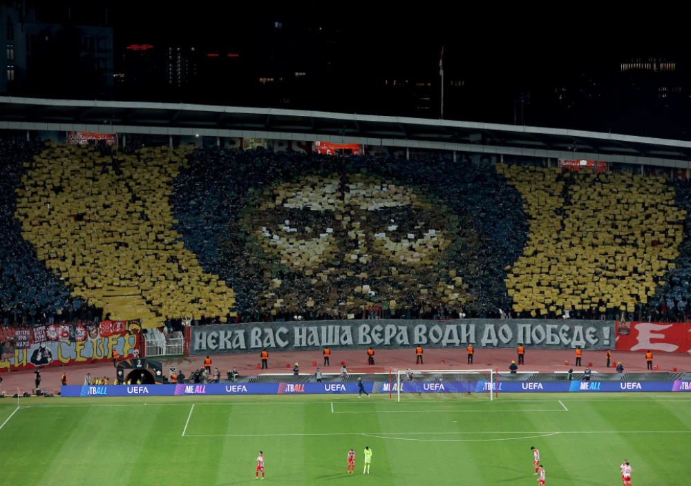 UEFA kaznila Zvezdu zbog Svetog Simeona