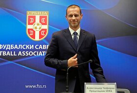 Predsednik UEFA u Srbiji kao kod kuće: ''Fascinantno, ovo nemaju ni najveće zemlje!''