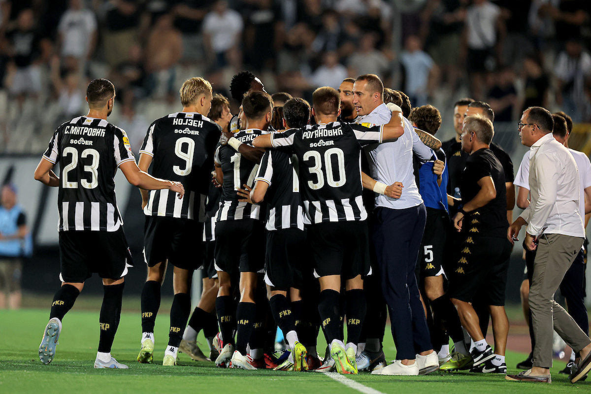 (VIDEO) Partizan na momente kao parnji valjak, tri gola za miran put u Kazahstan!