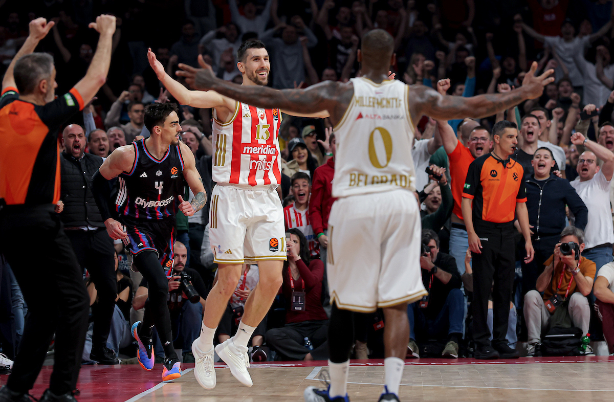Zvezda nije dala poslednju reč u Evroligi, trio fantastiko razbio Pariz!